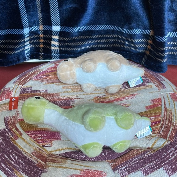 Bellzi Brontosaurus Stegosaurus dinosaur plushies plush toys like new - Picture 3 of 3